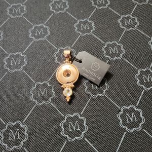 Magnolia and Vine Rose Gold Pendant